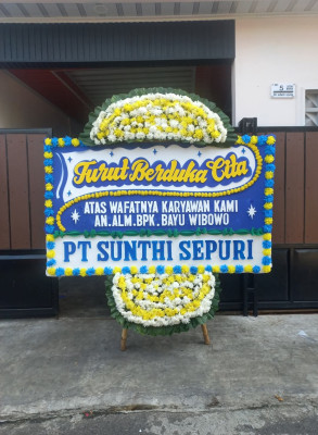 Papan Bunga Duka di Tasik Putri Puyu